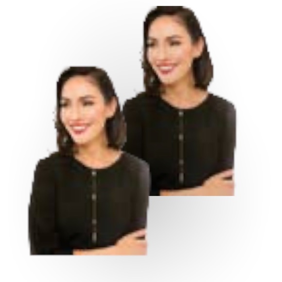 Crystal Drops Y-Shaped Necklace - Picture 5 of 5